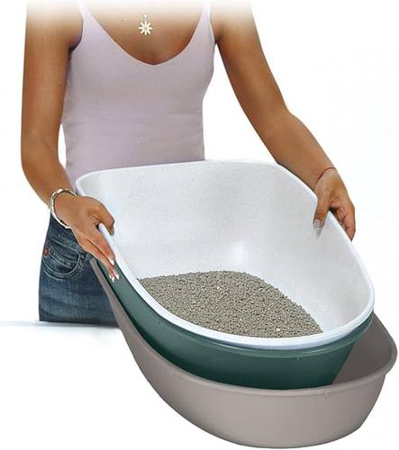 Stephan Plast Furba Maxi Litter Box with Filter for Cats
