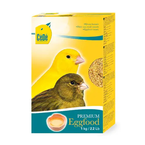 Premium egg-based canary food