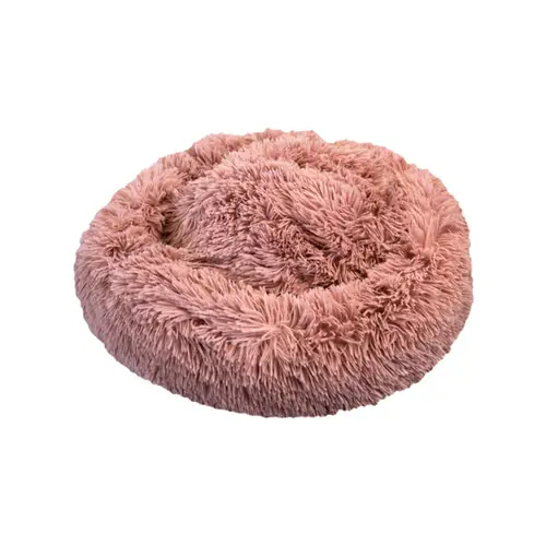 Villain Go Punchik Round Bed for Cats and Dogs, Pink