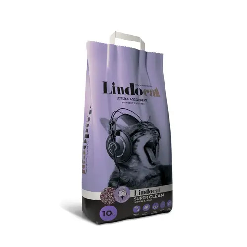 Lindo Cat Super Clean Lavender Scent Cat Litter 10L