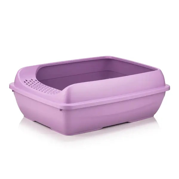 Fly Go Cat Litter Box, Purple