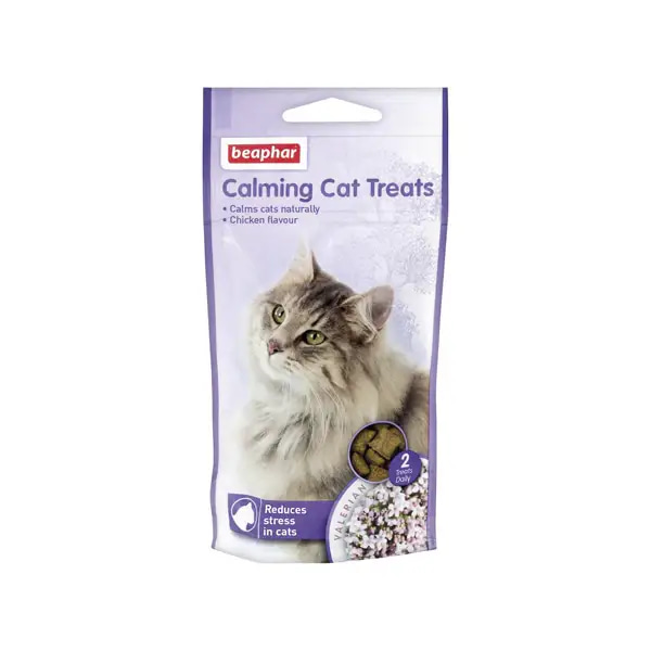 Befar Calming Treats are formulated to reduce anxiety in cats during stressful times. 35g