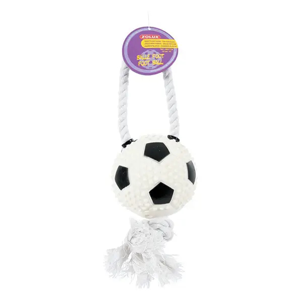 Zolux 10cm Rope Football Dog Toy