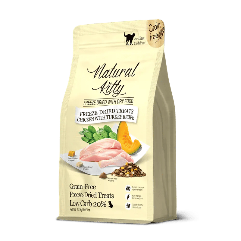 Natural Kitty Healthy Chicken & Turkey Recipe 1.8kg