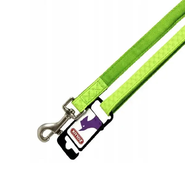 Zolux Silicone Dog Leash 15mm - Green