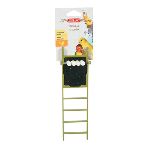 Zolux ladder with mirror, toy for birds