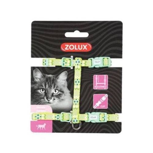 Zolux Nylon Cat Bra, Green