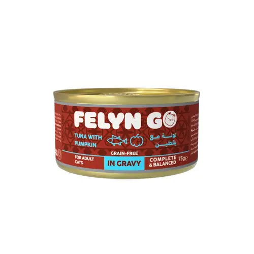Felyn Go Cans Tuna with Pumpkin in Gravy 75g