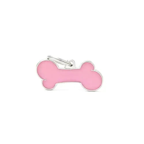 My Family Bone Pendant - Pink