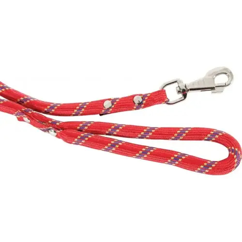 Zolux Round Nylon Dog Leash, Red