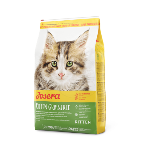 Grain-free, chicken-flavored dry food for kittens - Josera Kitten Granfree