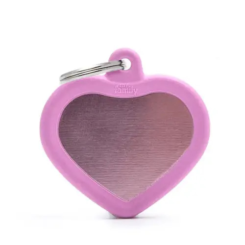 Floral heart-shaped pendant