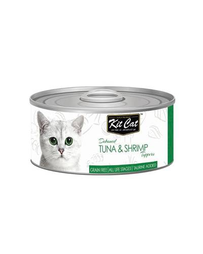 Kit Cat tuna boneless with shrimps 80 g