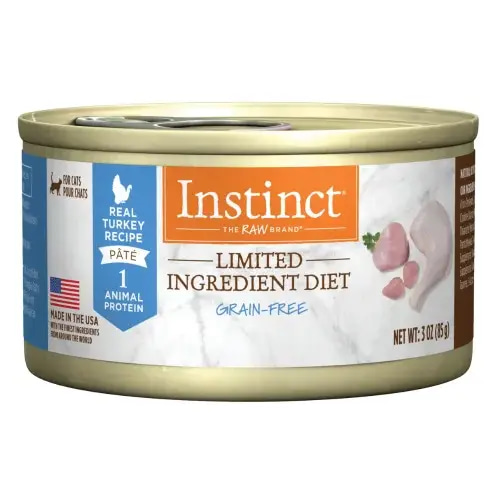 Instinct Limited Ingredient Diet Pate Cans Turkey for Cats 85g