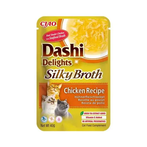 INABA Dashi Delight Silky Broth Chicken 40g