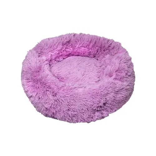 Vilain Go Punchik Round Bed for Cats and Dogs, Purple
