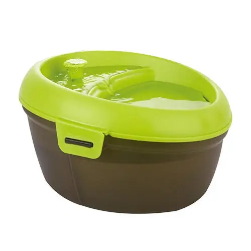 H2O Electric Water Fountain for Cats and Dogs with Dental Care Product, 6 Liters