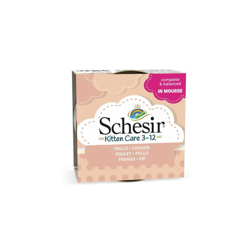 Sheezer wet food for kittens, chicken flavor