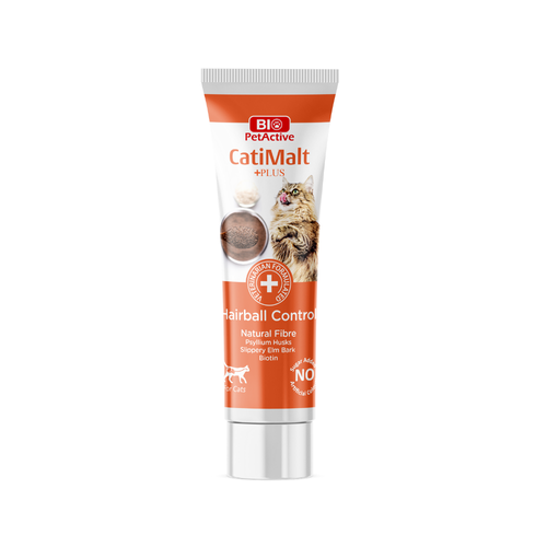 Bio PetActive CatiMalt + Hairball Control Paste for Cats 25ml