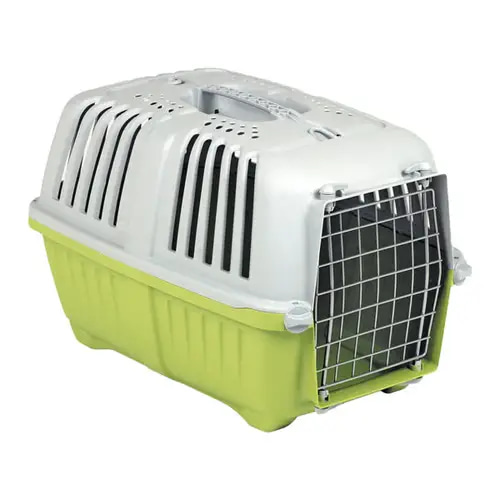 MBS Pratico Metal Door Cat and Dog Carrier, Medium
