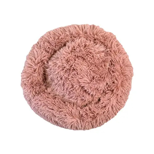 Villain Go Punchik Round Bed for Cats and Dogs, Pink