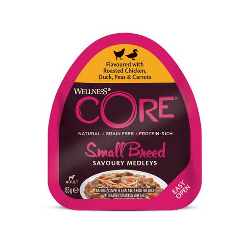 Wellness Core Wet Food Chicken & Duck for S Breed Dogs 85g
