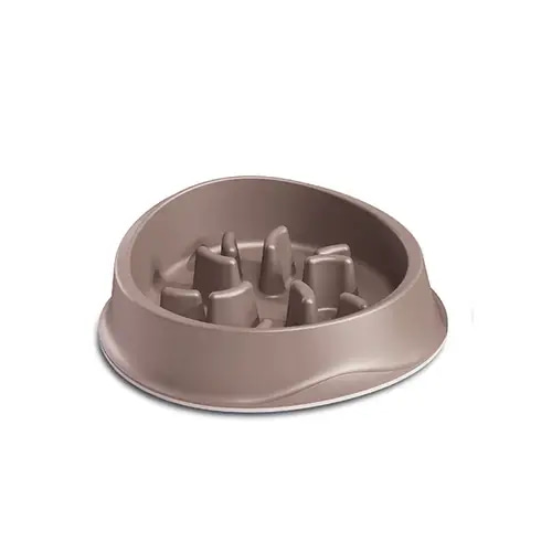 Stefanplast Chic Non-Slip Bowl for Reduced Rapid Eating of Cats and Dogs 0.5L