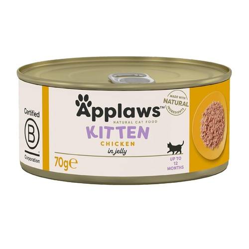 Applaws kitten chicken fillet in Broth Canned 70g