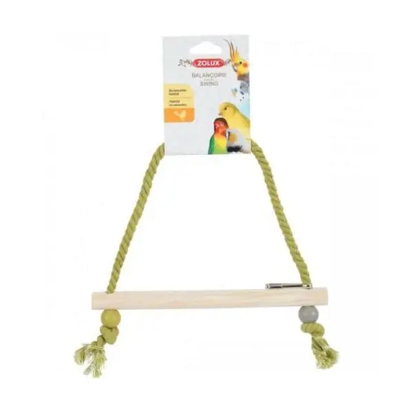 Zolux rope swing with wooden perch