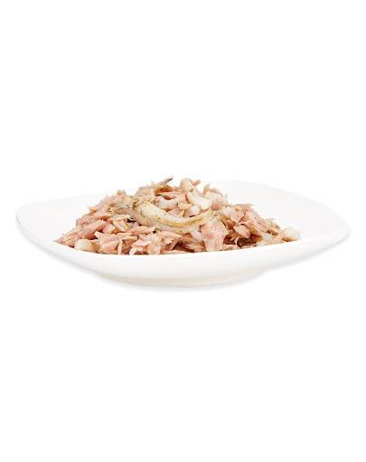 تونة مع سمكة الانشوفة بالمرق طعام رطب للقطط 70غ ــ أبلاوز