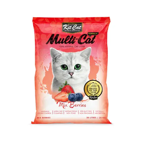 Kit Kat Multi Cat Litter, 30 Liters
