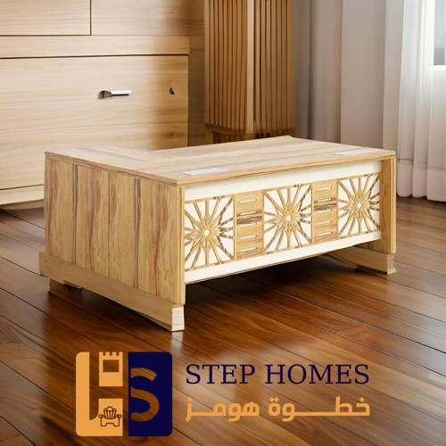 مكتب خشب بني فاتح 75-180سم