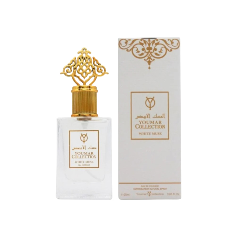 عطر يومار كولكشن المسك الأبيض - 25 مل