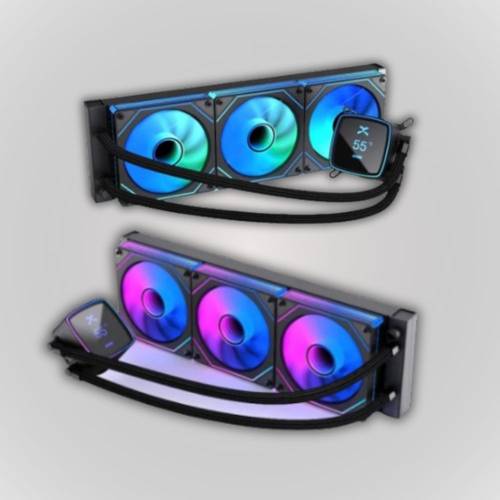 HOOK FROST ARGB 360 AIO LIQUID COOLER BK