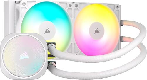 CORSAIR NAUTILUS ARGB 240MM AIO CPU COOLER WHITE