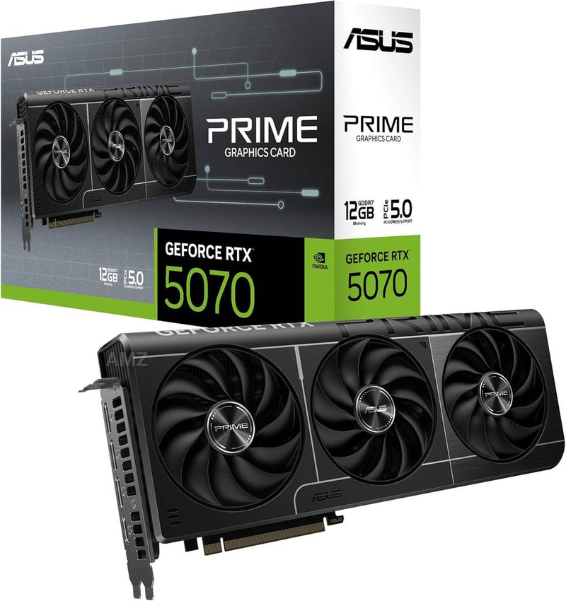ASUS PRIME RTX 5070 OC 12GB GDDR7 Graphics Card