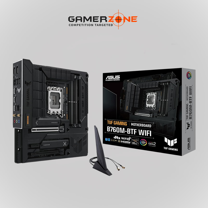 ASUS TUF GAMING B760M BTF WIFI DDR5 MOTHERBOARD