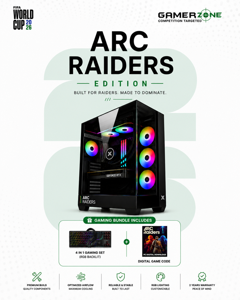  Performance Gaming PC | Ryzen 7 7800X3D | RTX 5070 | ARC Raider PC 