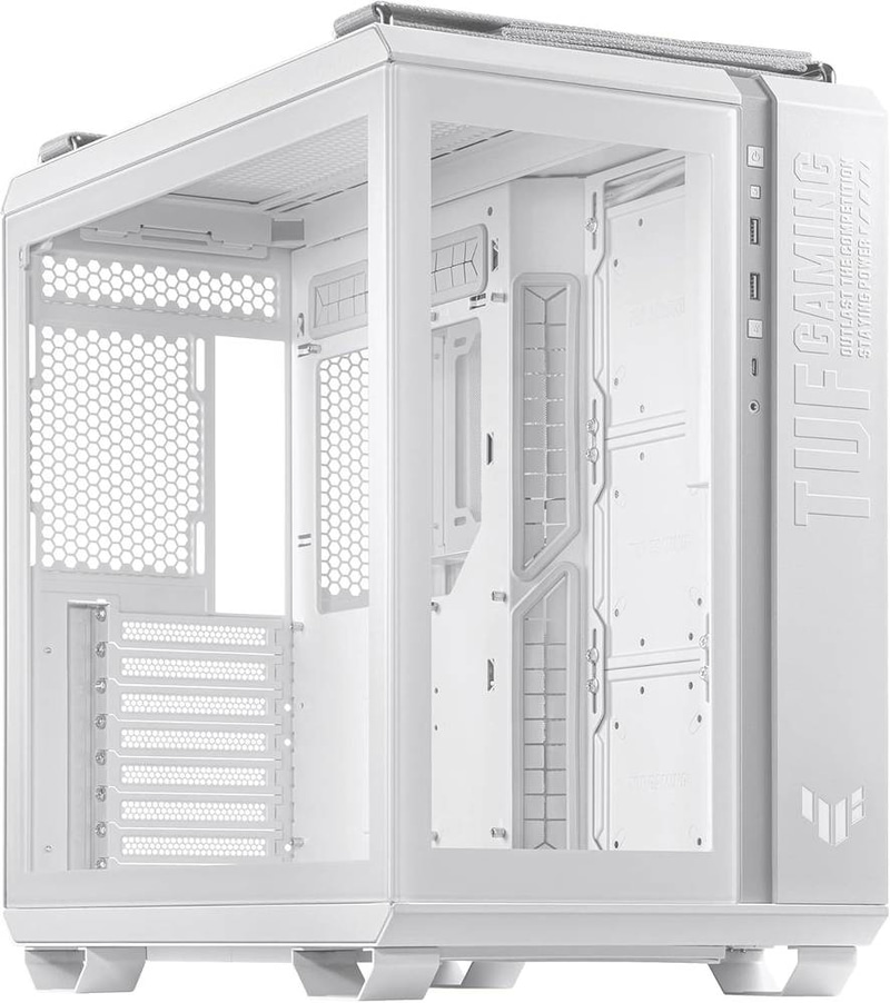 ASUS TUF GT502 PLUS PC CASE WHITE