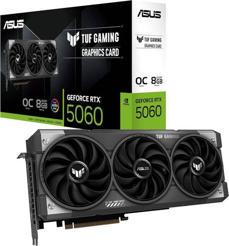 ASUS TUF RTX 5060 OC 8GB GDDR7 Graphics Card