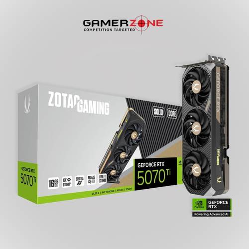 ZOTAC RTX 5070 SOLID OC GDDR7 12 GB GRAPHICS CARD