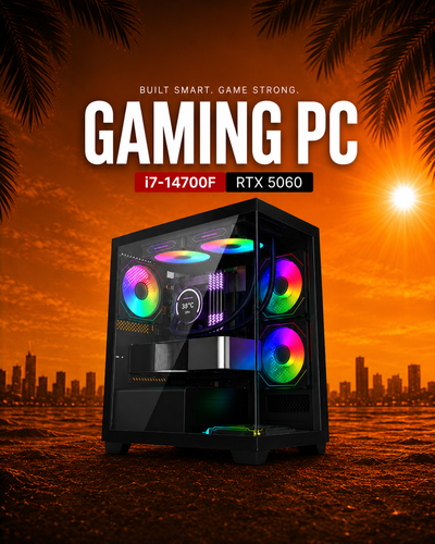 Gaming PC – Intel Core i7-14700F & RTX 5060