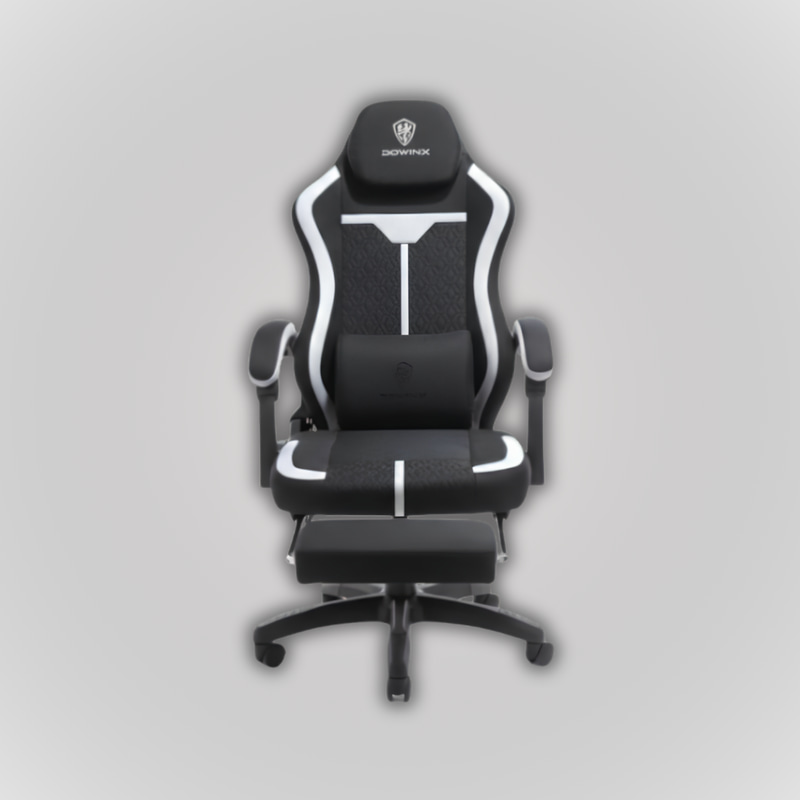 DOWINX GAMING CHAIR FABRIC DARK BLACK