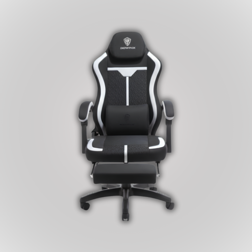 DOWINX GAMING CHAIR FABRIC DARK BLACK