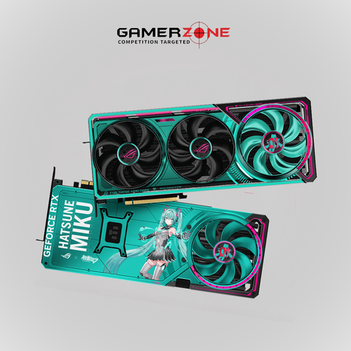 ASUS ROG ASTRAL MIKU Edition RTX5080 GDDR7 OC-16GB GRAPHICS CARD