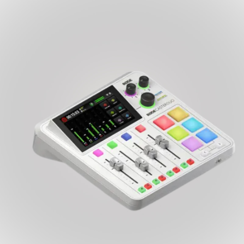 RODE CASTER DUO INTEGRATED AUDIO PRODUCTION STUDIO WH