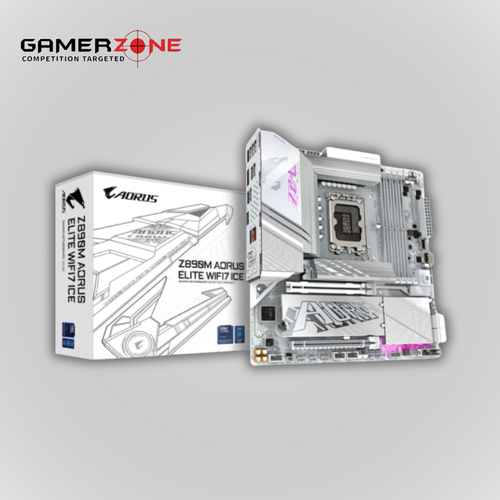 GIGABYTE Z 890 M A ELITE WIFI 7 ICE INTEL MOTHERBOARD