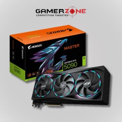 GIGABYTE AORUS MASTER RTX5090 OC 32GB GRAPHICS CARD
