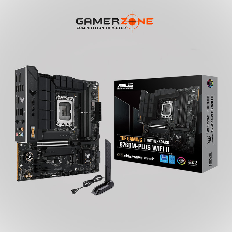 ASUS TUF B760M-PLUS WIFI II D5 MOTHERBOARD