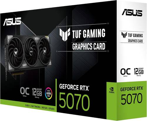 ASUS TUF RTX 5070 OC 12GB GDDR7 Graphics Card